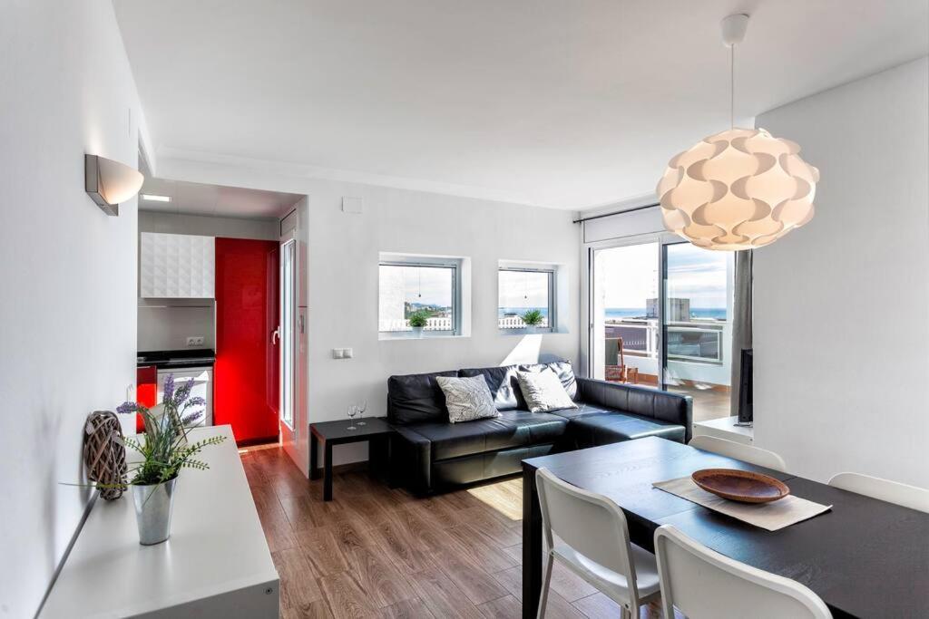 Horitzo Apartment Santa Susanna Bagian luar foto
